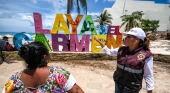 Los hoteleros de Riviera Maya reconocen la labor de Mara Lezama durante la emergencia por el huracán Beryl | Foto: Mara Lezama vía Twitter