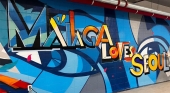 Arte urbano para promocionar a Málaga en Corea del Sur