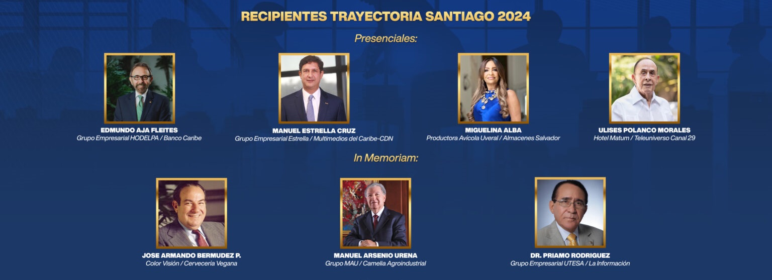 Reconocimientos a la Trayectoria Profesional de Santiago 2024. 