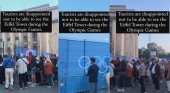 Descontento y abucheos de los turistas: los Juegos Olímpicos cierran la Torre Eiffel|Imagen: Touristsbehaviour