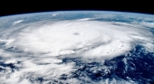 Vista del huracán Beryl desde la Estación Espacial Internacional el 1 de julio de 2024