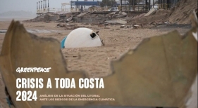 Greenpeace ha presentado su informe Crisis a Toda Costa 2024