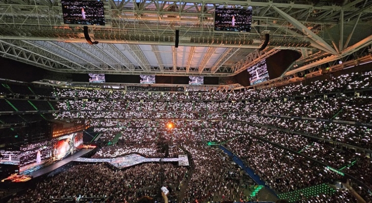 “Emergencia sanitaria”: Piden suspender todos los conciertos en el estadio del Real Madrid | Foto: Twitter